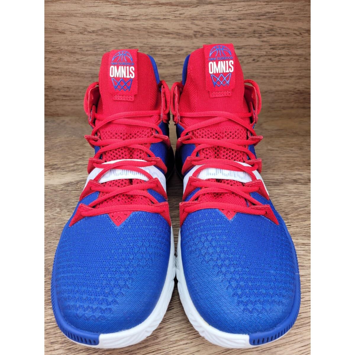 New Balance Men`s Kawhi Omn1s Clippers Basketball Shoes Red White Blue ...