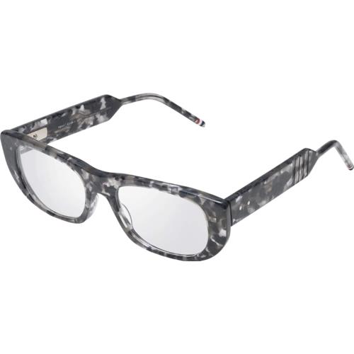 Thom Browne RX Eyeglasses Tbx 417-04AF Grey W/demo Lens 53mm - Frame: Gray Tortoise