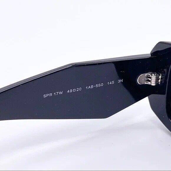 Prada PR 17WS 1AB5SO Black Dark Grey Lens Unisex Sunglasses - Prada  sunglasses - 8056597153782 | Fash Brands