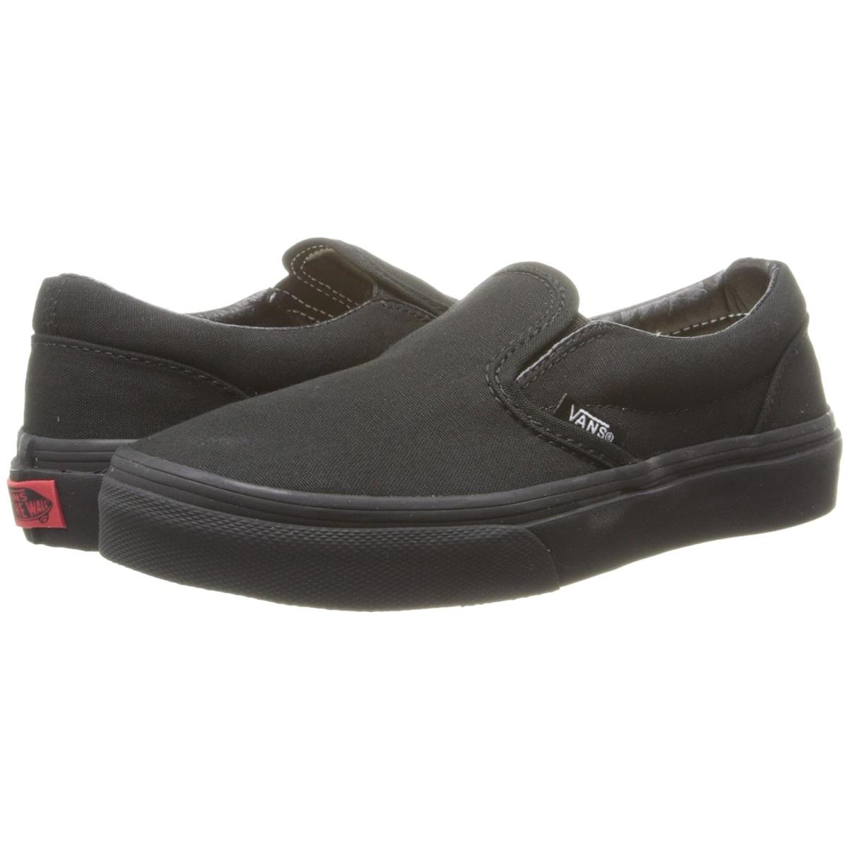 Children Unisex Shoes Vans Kids Classic Slip-on Little Kid/big Kid Black/Black