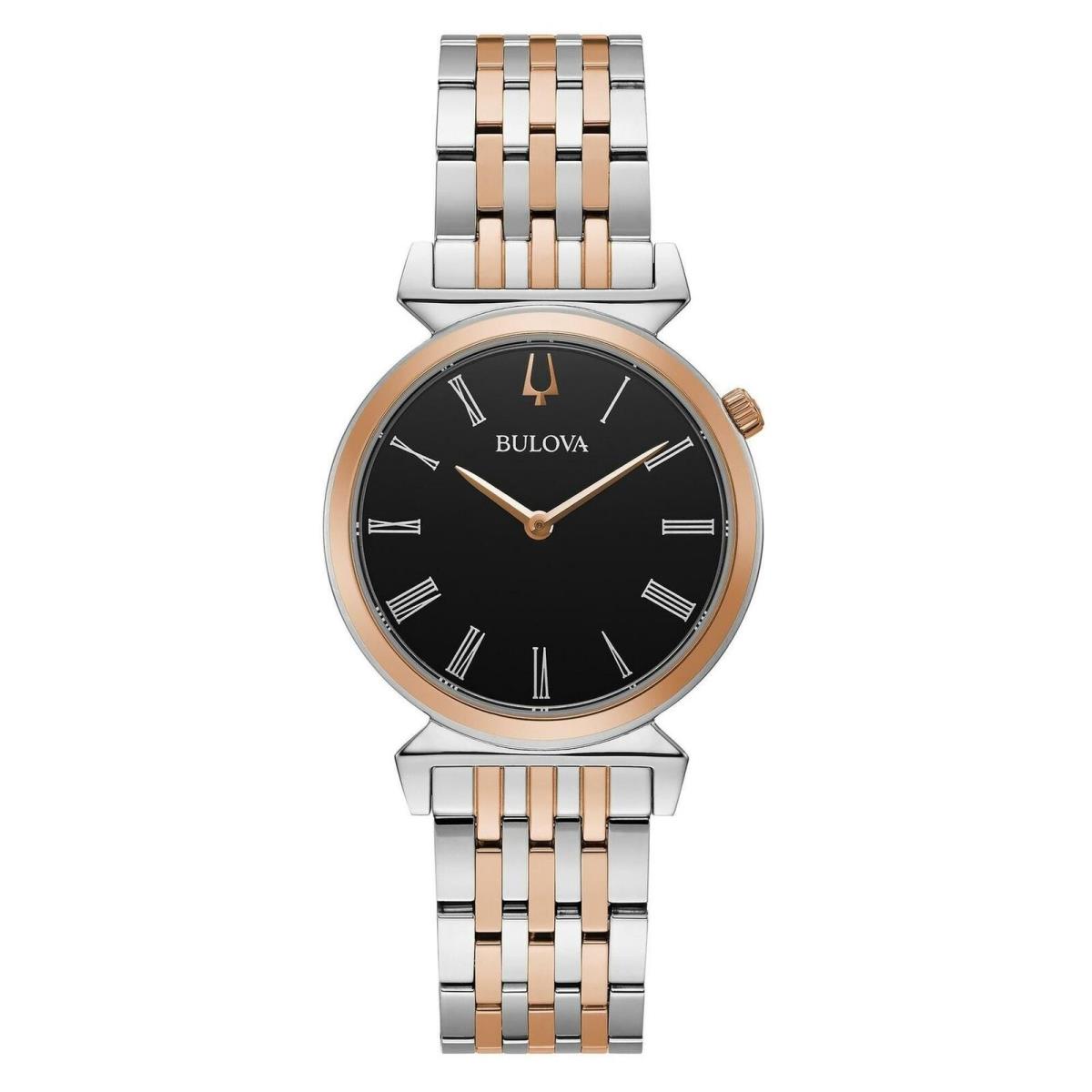 Bulova Women s Regatta Two Tone Rose Gold Ladies Watch - 98L265