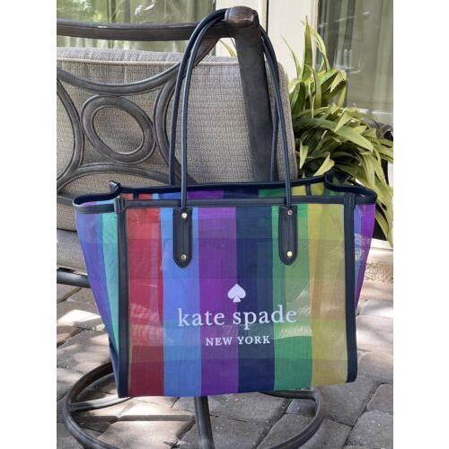 Kate Spade Ella Extra Large XL Rainbow Mesh Tote Shoulder Bag Pride  Carryall - Kate Spade bag - 087502564445 | Fash Brands