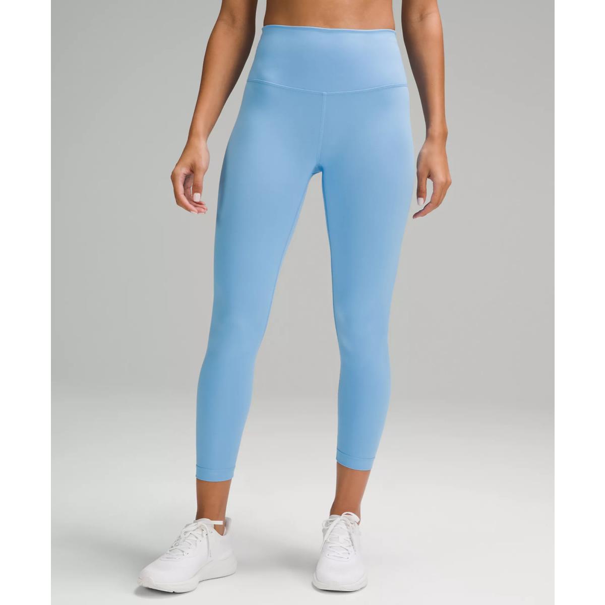 Lululemon Wunder Train High Rise Tight 25 Retail Aero Blue