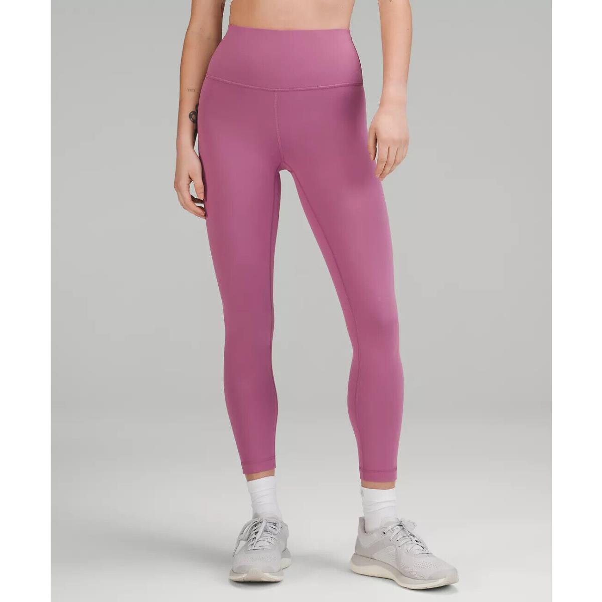 Lululemon Wunder Train High Rise Tight 25 - Retail Velvet Dust