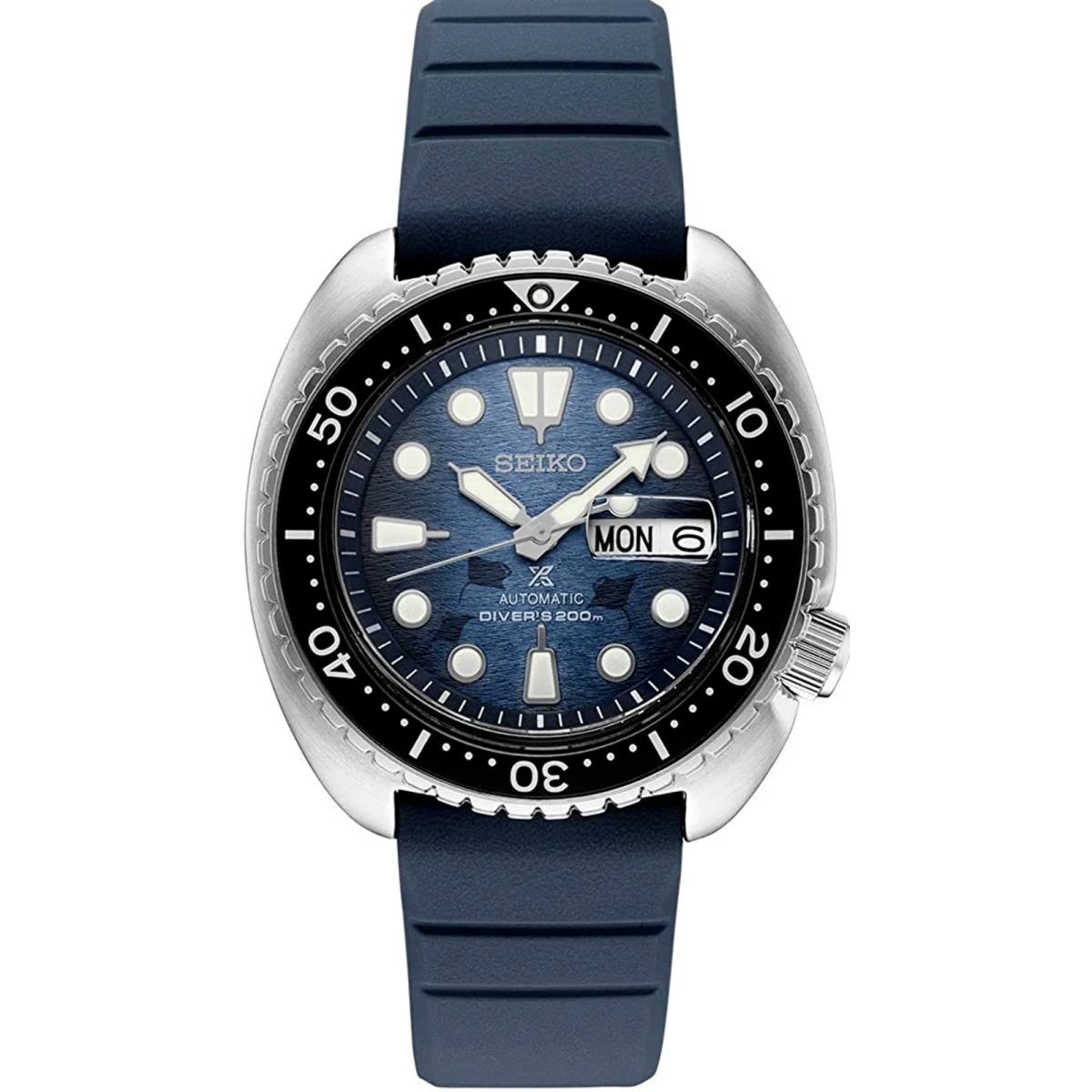 Seiko Prospex Save The Ocean Special Edition Stainless Steel Men`s Watch SRPF77