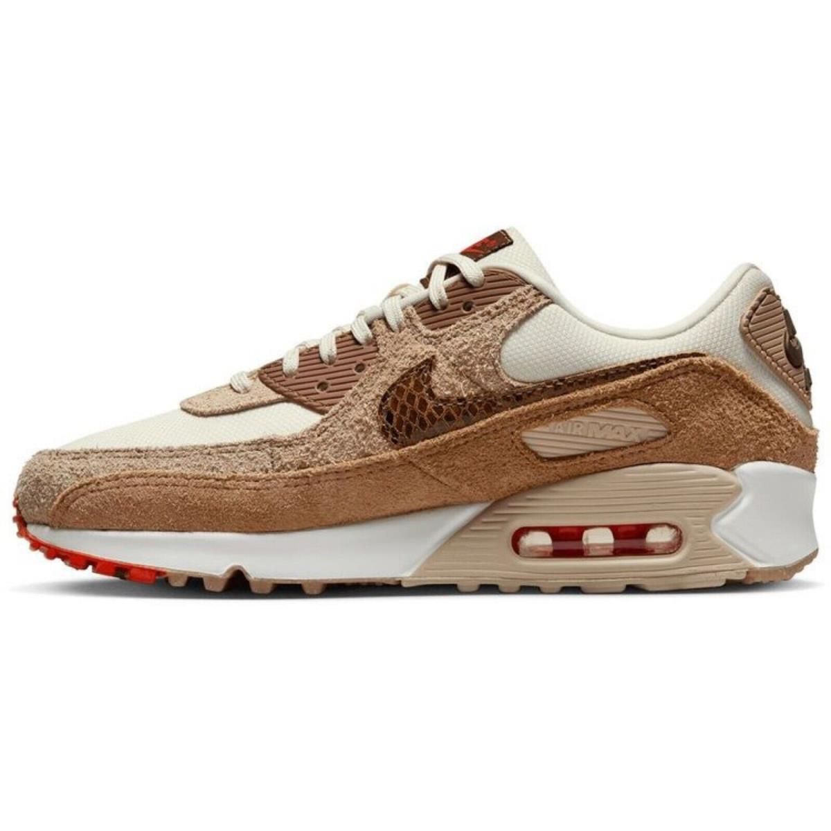 Nike shoes Air Max - Brown , White/red Manufacturer 8