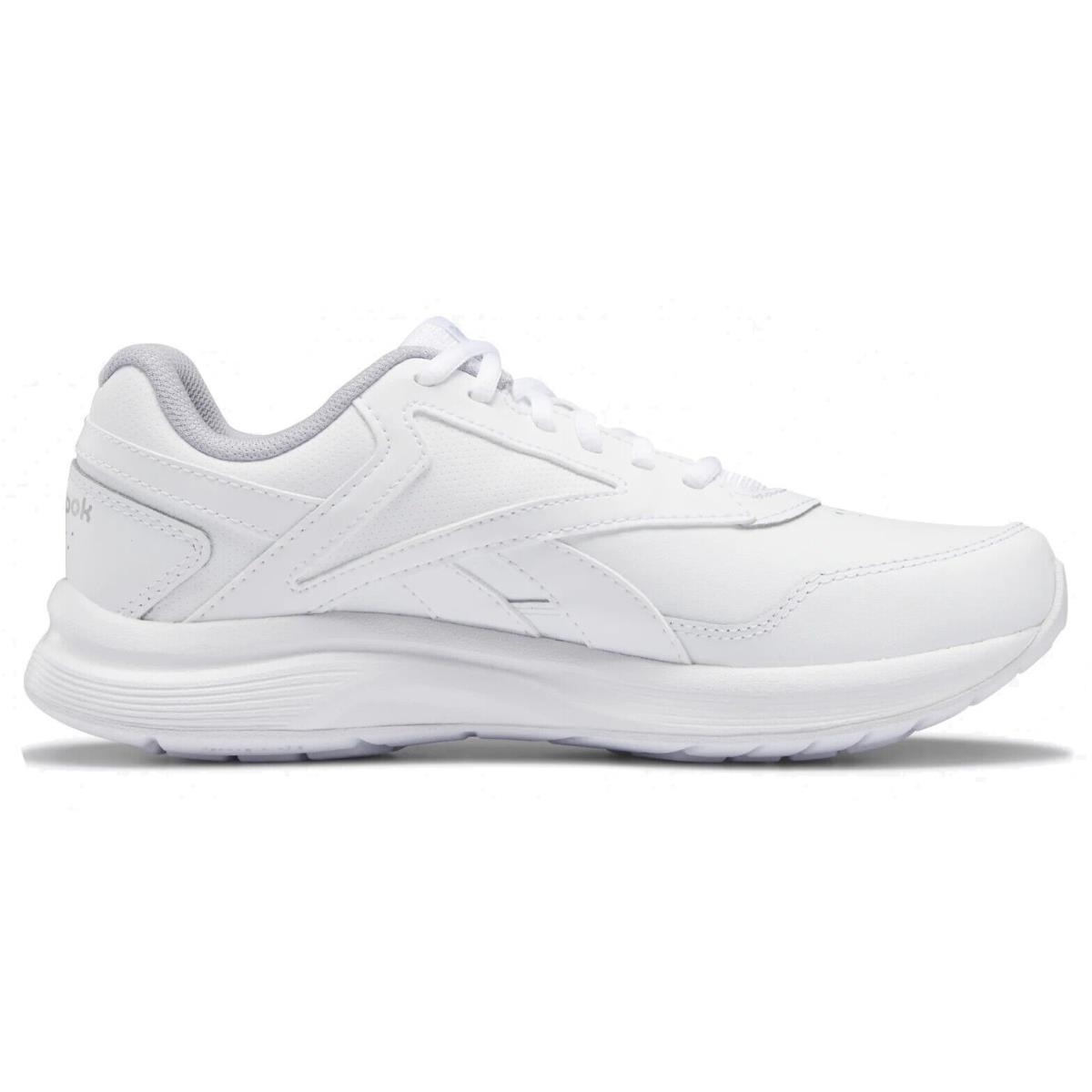 Reebok Men`s Walking Shoes Leather Upper Lightweight Breathable Ultra 7 Dmx Max White
