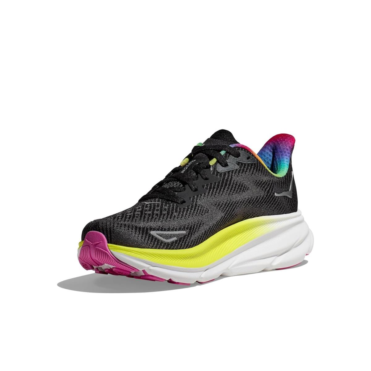 Woman`s Sneakers Athletic Shoes Hoka Clifton 9 Black/All Aboard