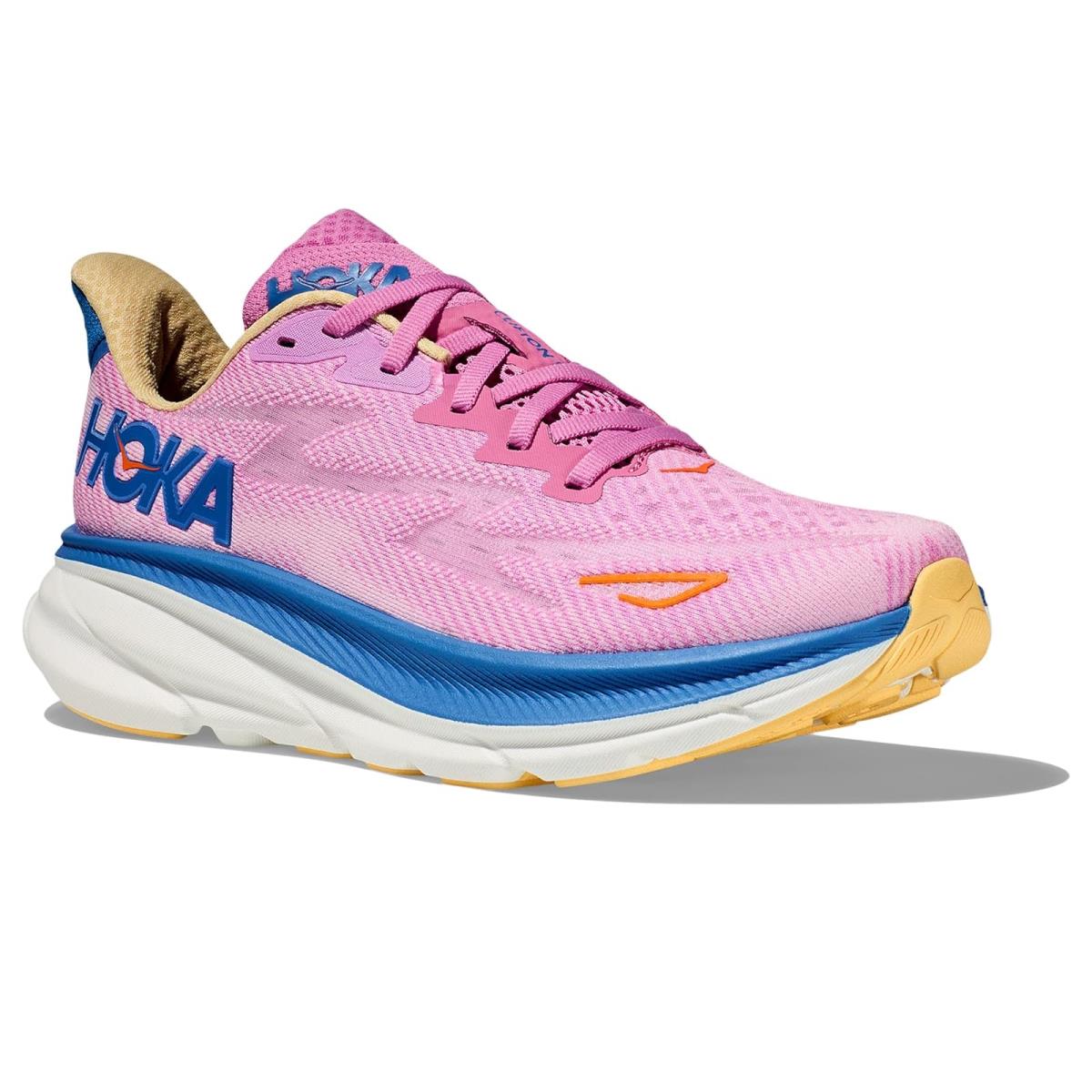 Woman`s Sneakers Athletic Shoes Hoka Clifton 9 Cyclamen/Sweet Lilac