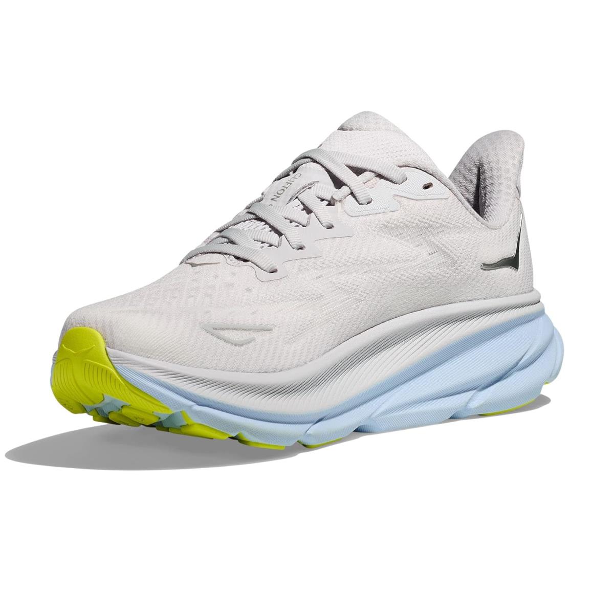 Woman`s Sneakers Athletic Shoes Hoka Clifton 9 Nimbus Cloud/Ice Water
