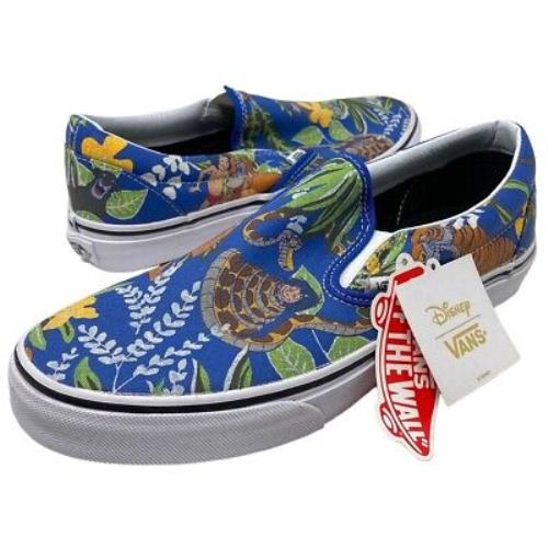 Vans Off The Wall Men`s X Disney The Jungle Book Classic Slip-on Shoes - 