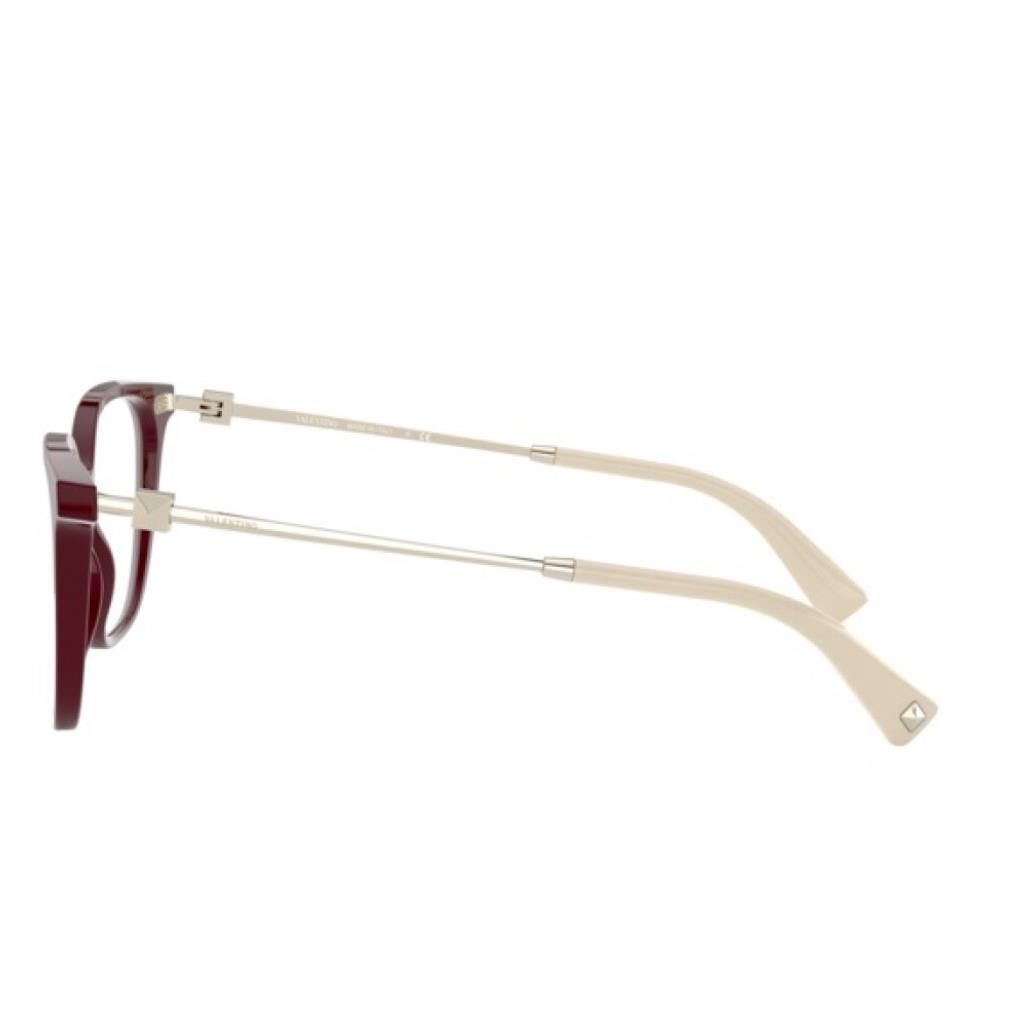 Valentino Eyeglasses VA 3055 - 5139 Bordeaux W/demo Lens 52mm