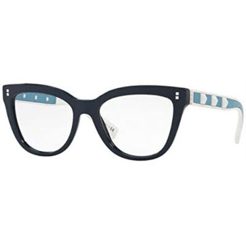 Valentino Eyeglasses VA 3025-5034 Blue W/demo Lens 53mm