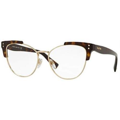 Valentino Eyeglasses VA 3027 - 5002 Havana W/demo Lens 53mm
