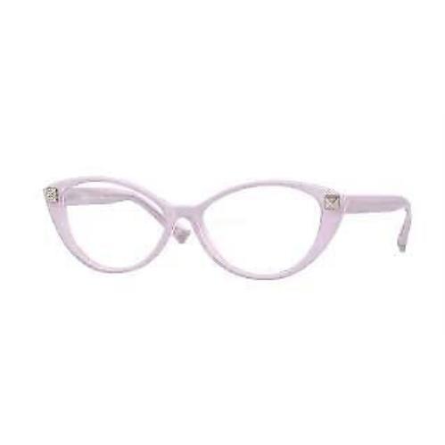 Valentino Eyeglasses VA 3061 - 5179 Opal Pink W/demo Lens 52mm