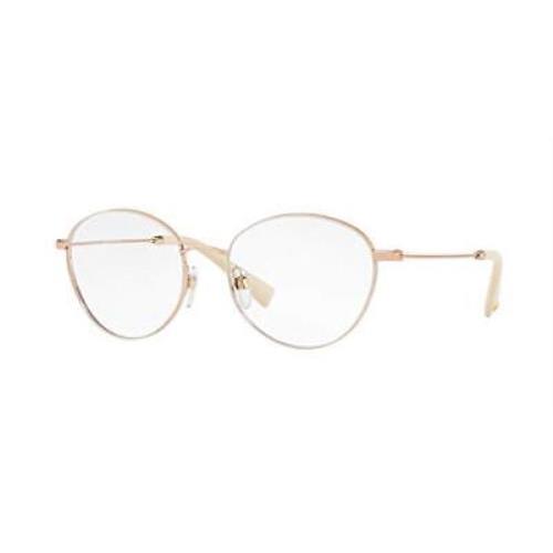 Valentino Eyeglasses VA 1003 3013 Powder Rose Gold W/demo 53mm