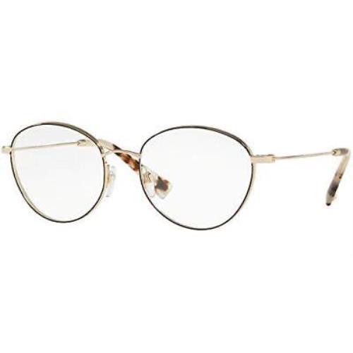 Valentino Eyeglasses VA 1003 3003 Pale Gold/black W/demo 53mm