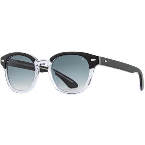 AO American Optical Times Sunglasses Black Crystal Grey Fade