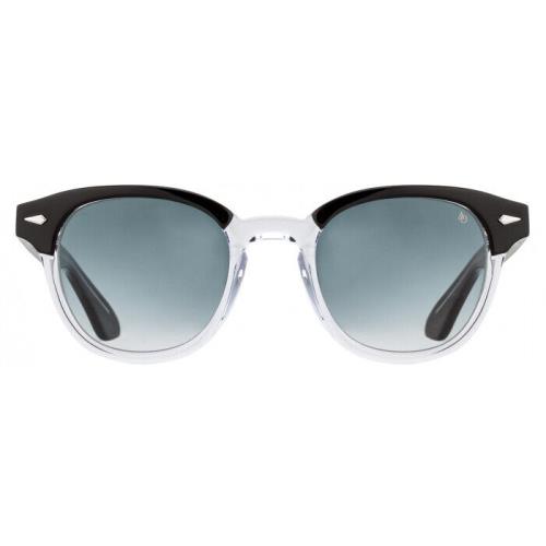 AO American Optical Times Sunglasses Black Crystal Grey Fade