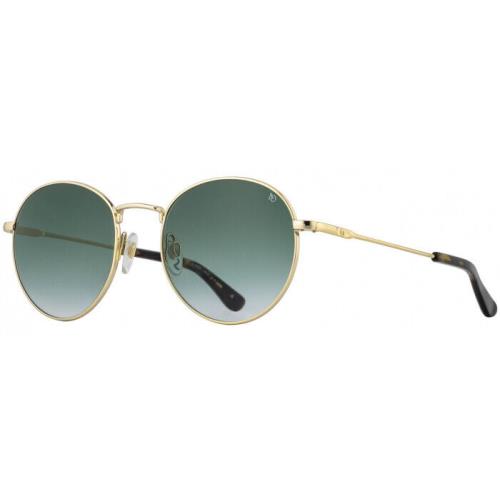 American Optical AO 1002 Sunglasses or Frames Gold Sun Vogue Green Fade