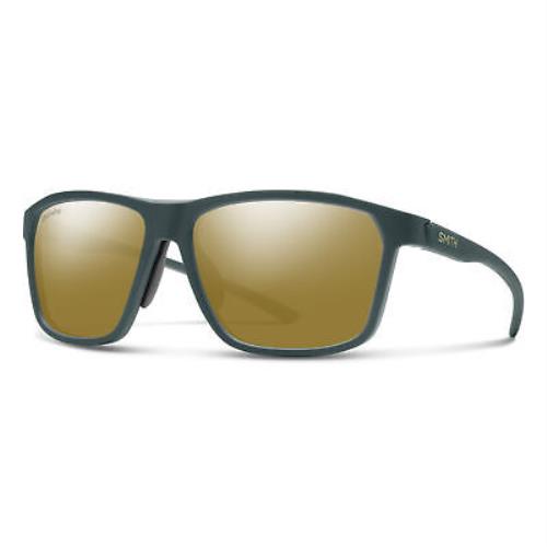 Smith Pinpoint Matte Spruce Chromapop Polarized Bronze Mir 59 m Men`s Sunglasses