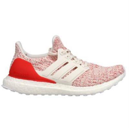 Adidas DB3209 Womens Ultraboost Ultra Boost Running Sneakers Shoes - Off - Off White,Red