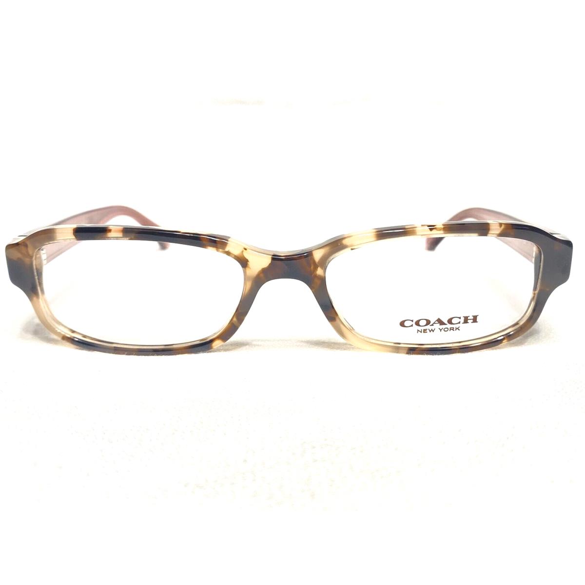 Coach HC6083 5356 Womens Tortoise Berry Modern Eyeglasses Frames 50/17 135