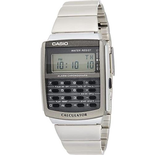 Casio CA506-1Men`s Data Bank Calculator Watch