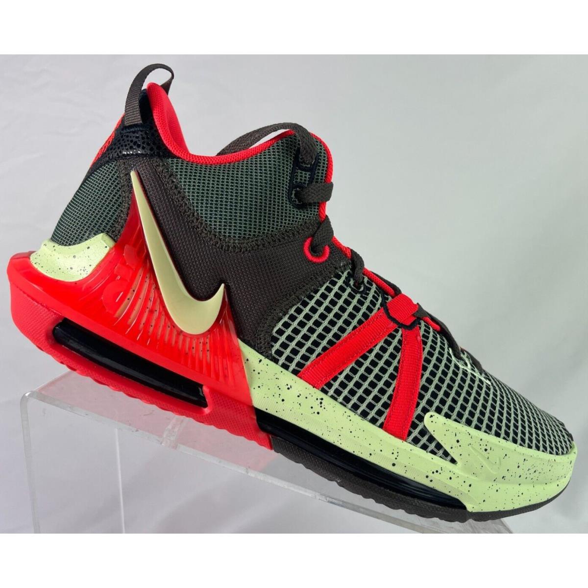 Nike Mens Lebron Witness 7 DM1123-001 Green Basketball Shoes Sneakers Size 11 - Multicolor