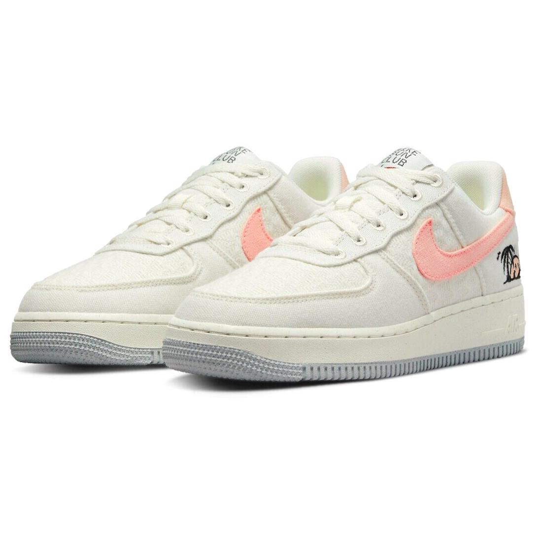 Nike Air Force 1 07 SE NN Womens Size 8.5 Shoes DJ9944 100 Sun Club Arctic - Multicolor