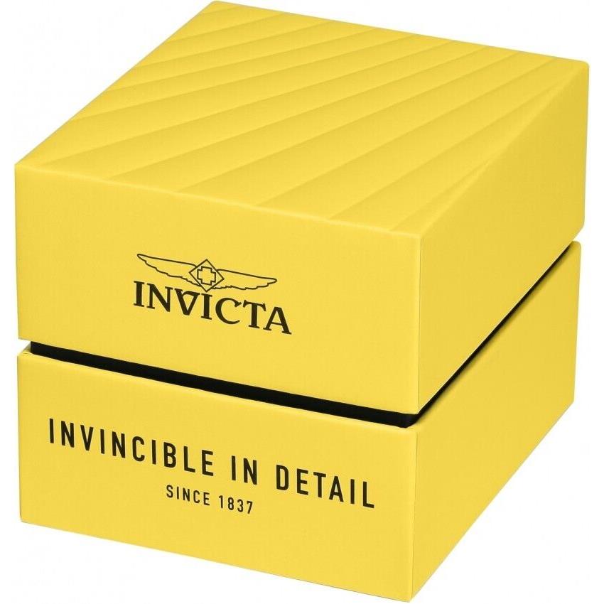 Invicta watch Rally - Yellow Dial, Two-tone (Black and Yellow) Band, Black Bezel