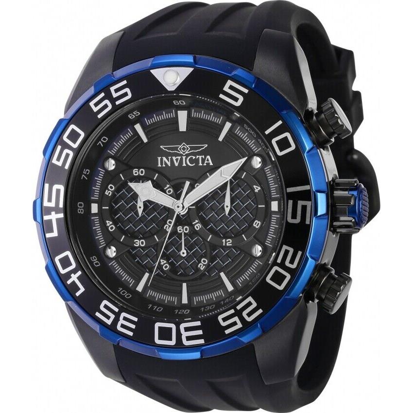 Invicta Speedway Scuba Chronograph Gmt Quartz Men`s Watch 37715