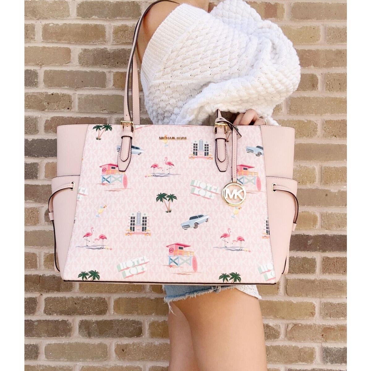 Light pink best sale mk bag