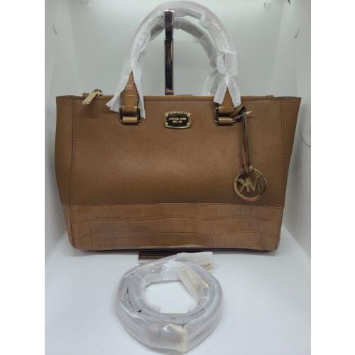 Michael kors kellen discount saffiano leather satchel