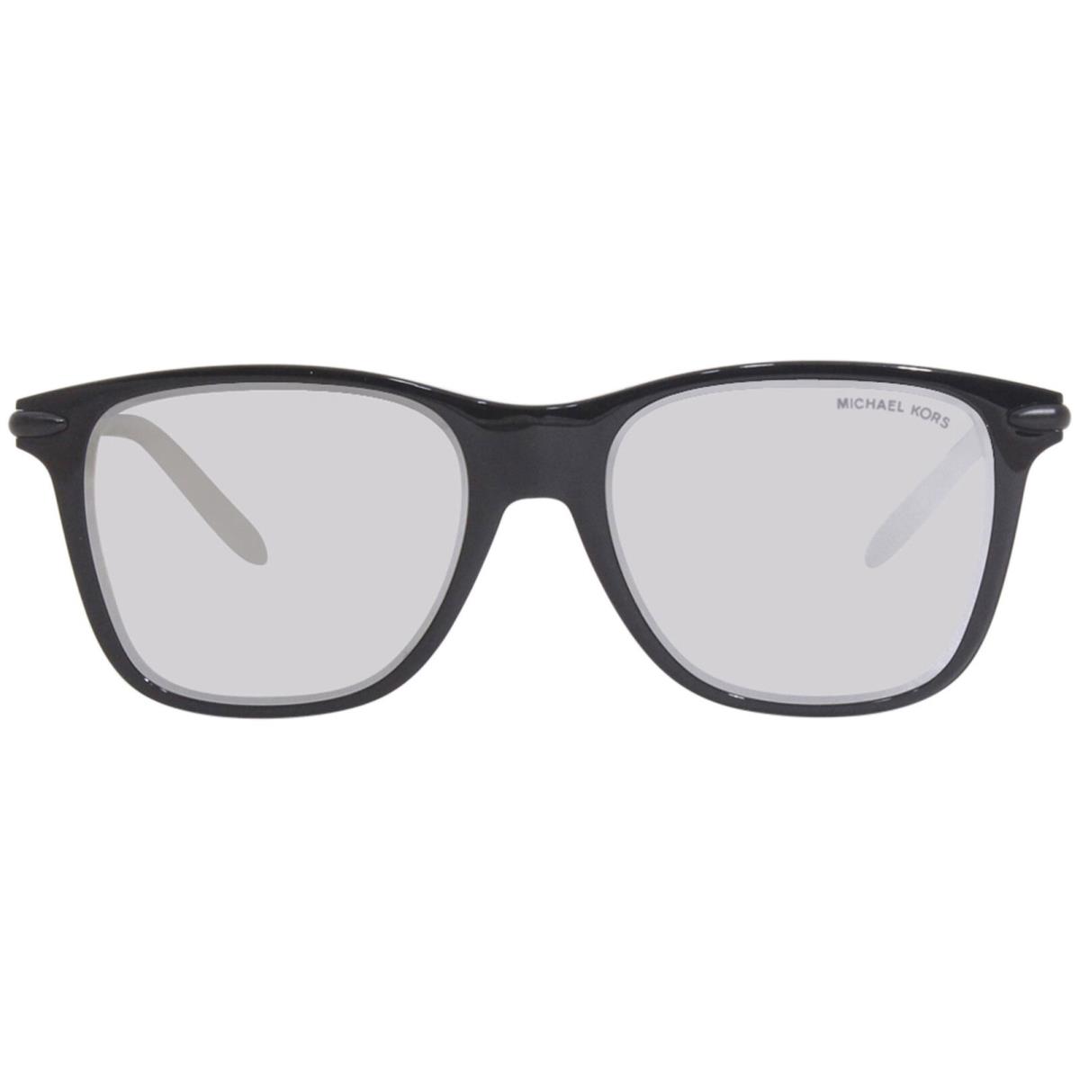 Michael Kors Reno MK2155 30046G Sunglasses Men`s Black/silver Mirror 55mm