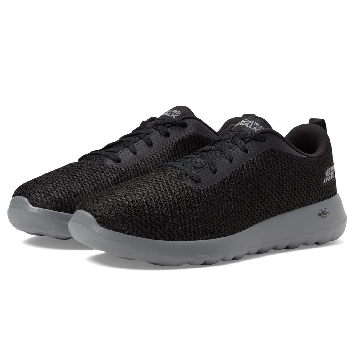 Man`s Sneakers Athletic Shoes Skechers Performance Go Walk Max - 54601 Black/Gray