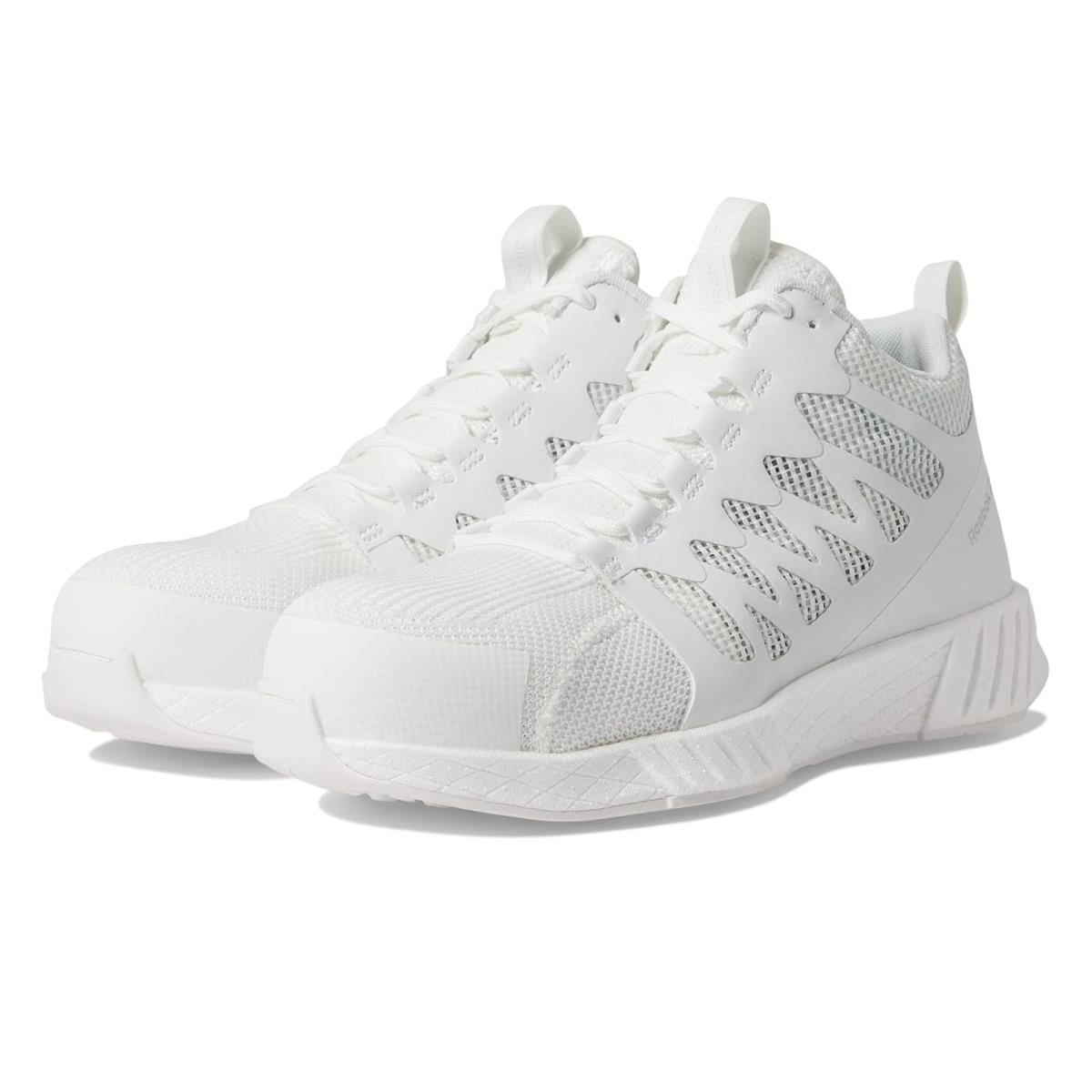 Man`s Shoes Reebok Work Fusion Flexweave Work Composite Toe White