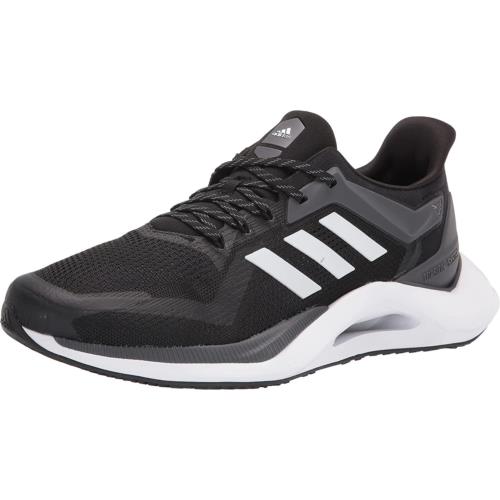 Adidas Men`s Alphatorsion 2.0 Trail Running Shoe Black/White/Carbon