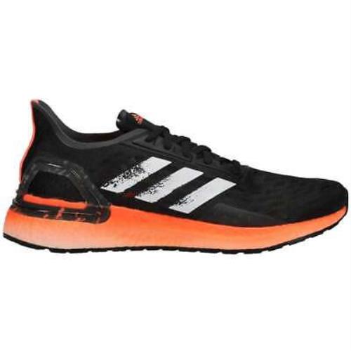 Adidas EG0419 Womens Ultraboost Ultra Boost Pb Running Sneakers Shoes - Black,Orange