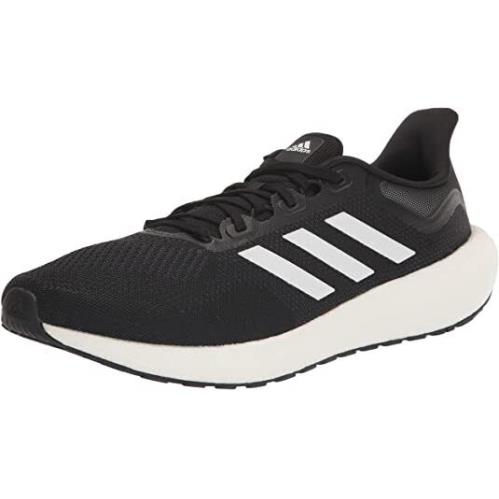 Adidas Unisex-adult Pureboost 22 Running Shoe Men 13 / Women 14 Black/white