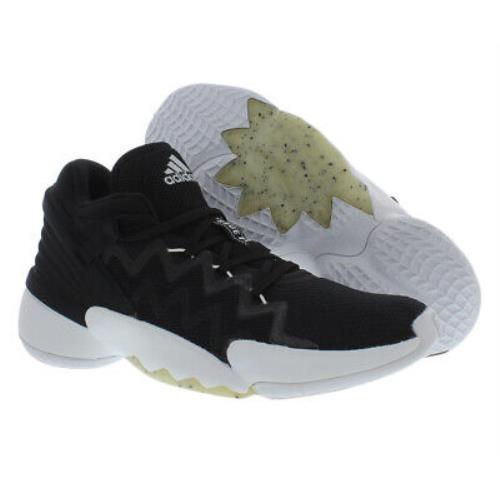 Adidas D.o.n. Issue 2 Unisex Shoes Size 8 Color: Black/white/sky Tint - Black/White/Sky Tint , Black Main