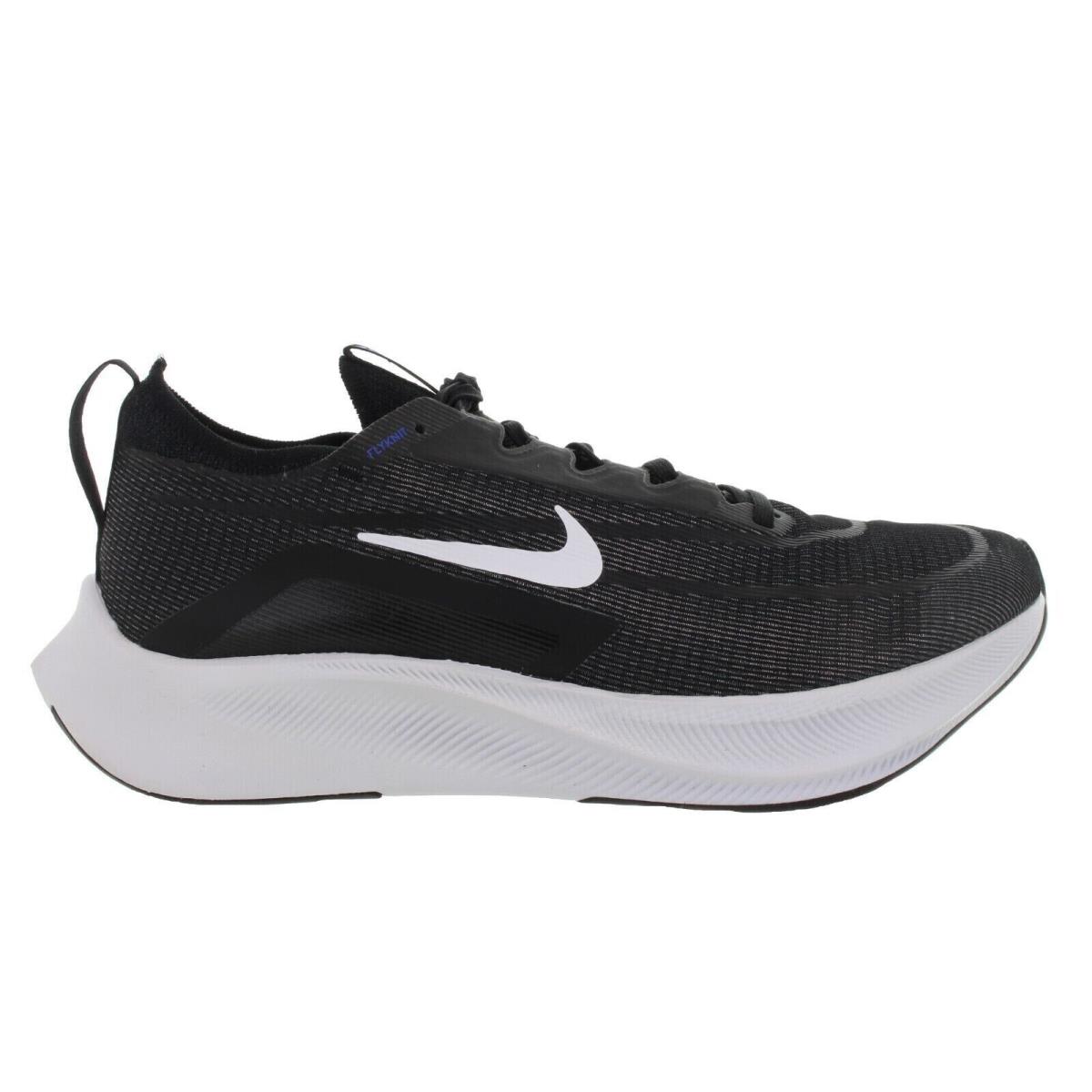 Nike Zoom Fly 4 Black White Anthracite Grey Blue Shoes CT2392-001 Men`s 10 - Black
