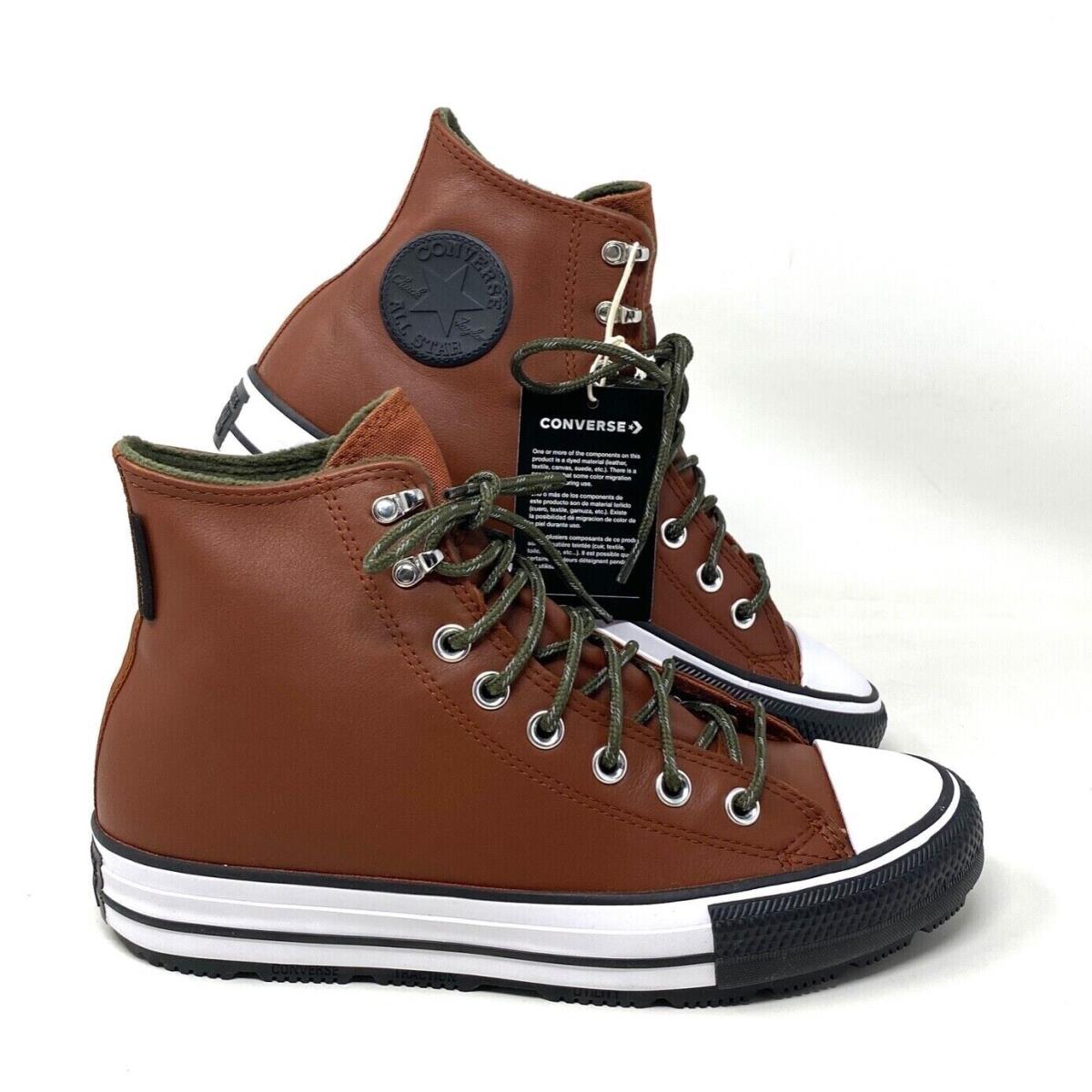 Converse Ctas Winter Shoes High Top Women`s Size Leather Brown Sneakers  171440C | 027010888220 - Converse shoes CTAS High - Brown | SporTipTop