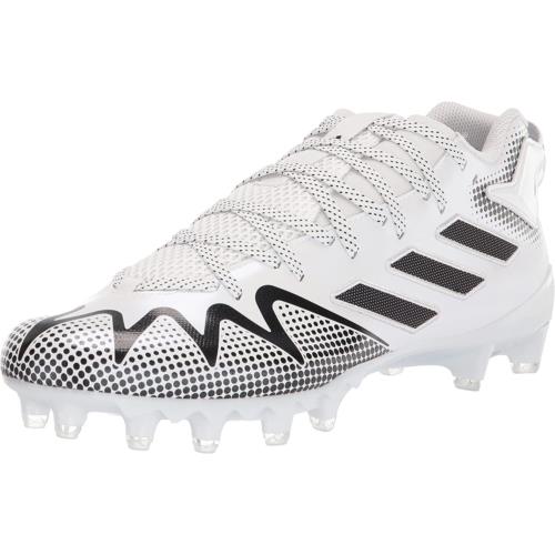 Adidas Men`s Freak 22-Team Football Shoe White/Black/Clear Grey
