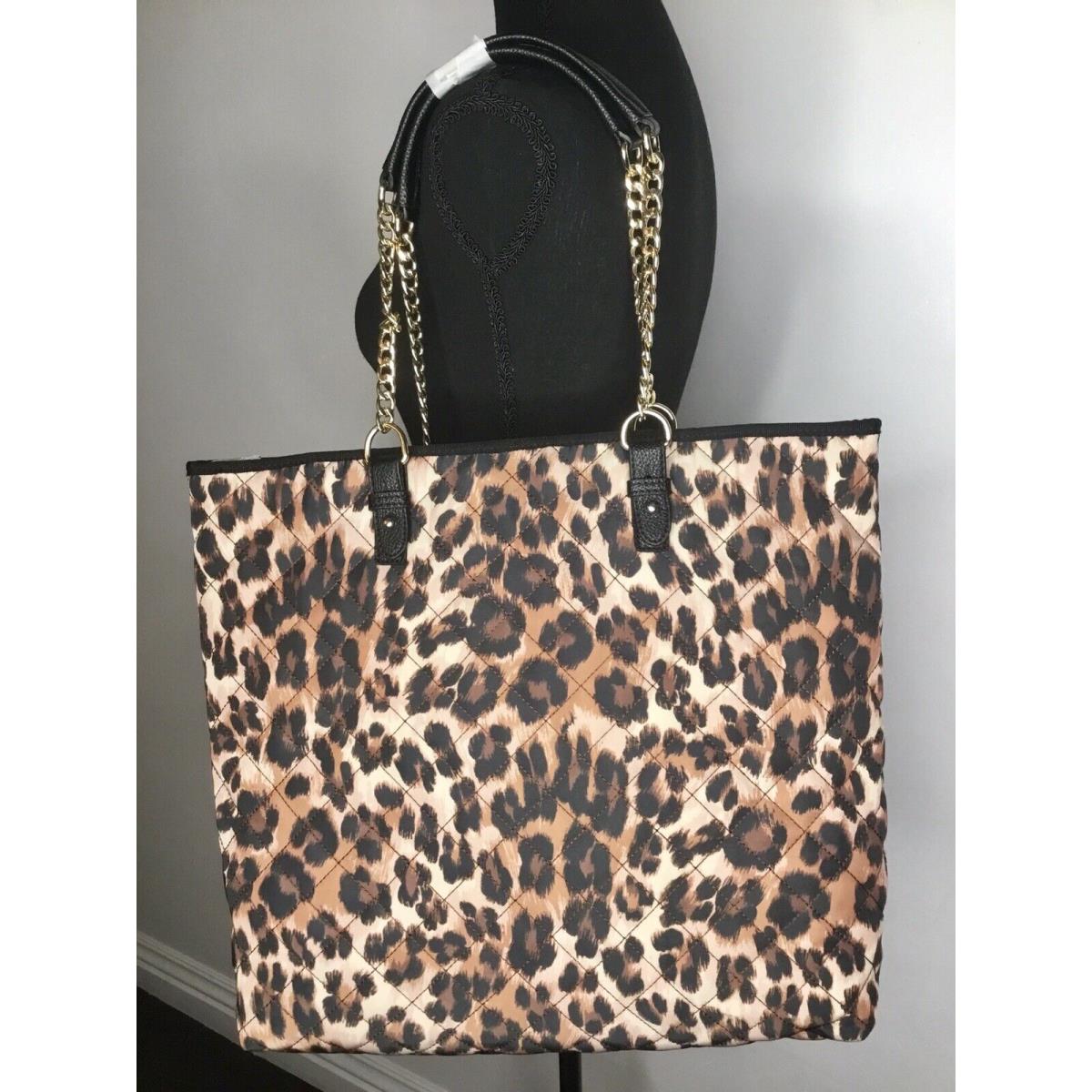 Juicy Couture Weekend Warrior YHRUS080 Leopard Quilted W/gold Cha