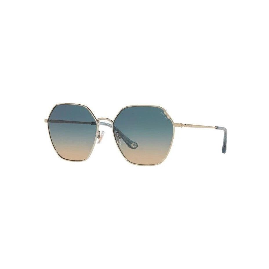 Coach Women`s 58mm Shiny Light Gold Sunglasses HC7132-900579-58