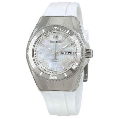 Technomarine Cruise Monogram White Dial Ladies Watch 115322