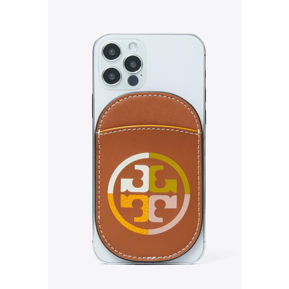 Tory Burch Perry Bombe Card Pocket For Cell Phone Leather Classic Cuoio Tan  +box - Tory Burch wallet - 030414154570 | Fash Brands