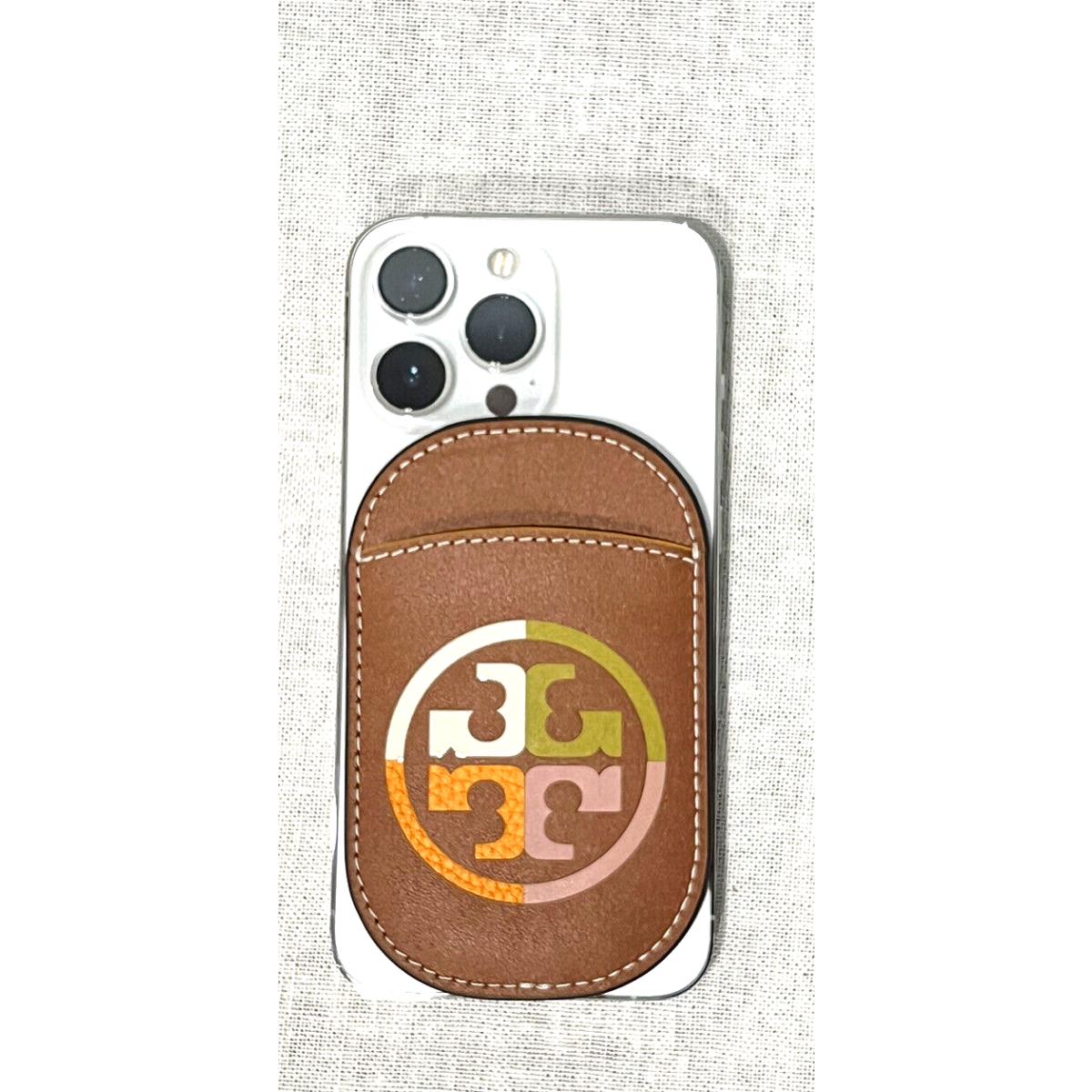 Tory Burch Perry Bombe Card Pocket For Cell Phone Leather Classic Cuoio Tan  +box - Tory Burch wallet - 030414154570 | Fash Brands
