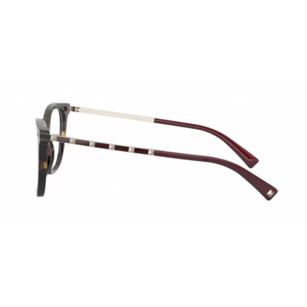 Valentino Eyeglasses VA 3048 -5002 Havana W/demo Lens 53mm